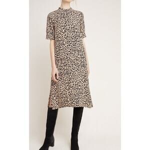 Anthropologie Mackenzie Mock Neck Tunic Dress